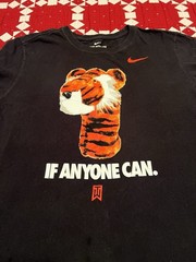 Nike If Anyone Can Frank T-Shirt L M Tiger Woods Golf PGA VTG