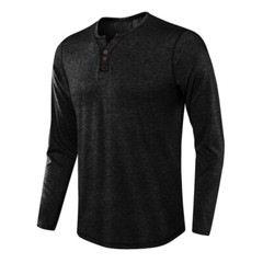 Zonbailon men’s t-shirt solid color crew neck moisture wicking quick dry t-shirt
