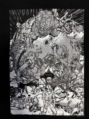 Akira Art of Wall Long Sleeve T-Shirt Black M Rare Official Event Exclusive