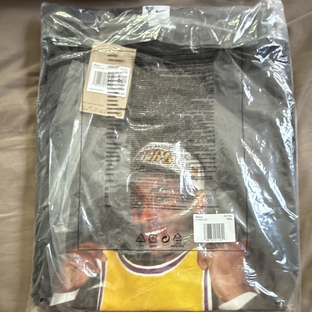 Nike Kobe Draft Pack Basketball T-Shirt Black XXL Short Sleeve SEND OFFERS!!