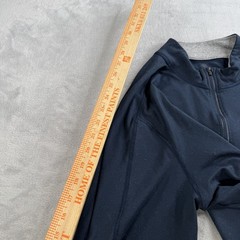 Carhartt Force 1/4 Zip Pullover Blue Mens XL Relaxed Fit Long Sleeve Lightweight