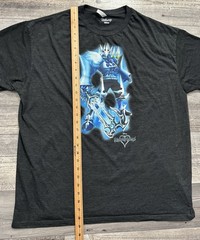 Disney Kingdom Hearts Game No Heart Shirt Mens 2XL Gray Square Enix Short Sleeve