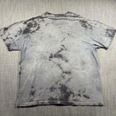 PacSun Shirt Mens Large Gray Night Prowlers Panther Skull Graphic Tee Tie Dye