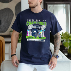 Seattle Seahawks Super Bowl LX Champions Shirt Seahawks Fan Tee – Size S to 5XL