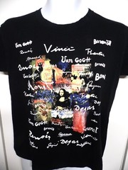 Sol’s Regent Euro Artists T Shirt Adult Sm Pre Owned Black