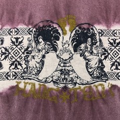 VTG Hang Ten Shirt Men Large Burgundy Faded Single Stitch Surf Skate Made In USA