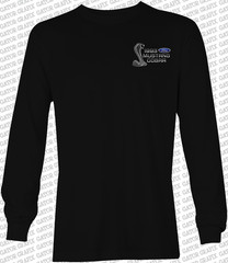 1993 FORD SVT MUSTANG COBRA Full Color DTG PRINTED T-Shirt BLACK, RED & TEAL