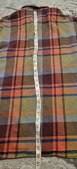 Seasalt Men’s Fathomer Flannel Checked Plaid Shirt Regular Fit Orange Green XXXL