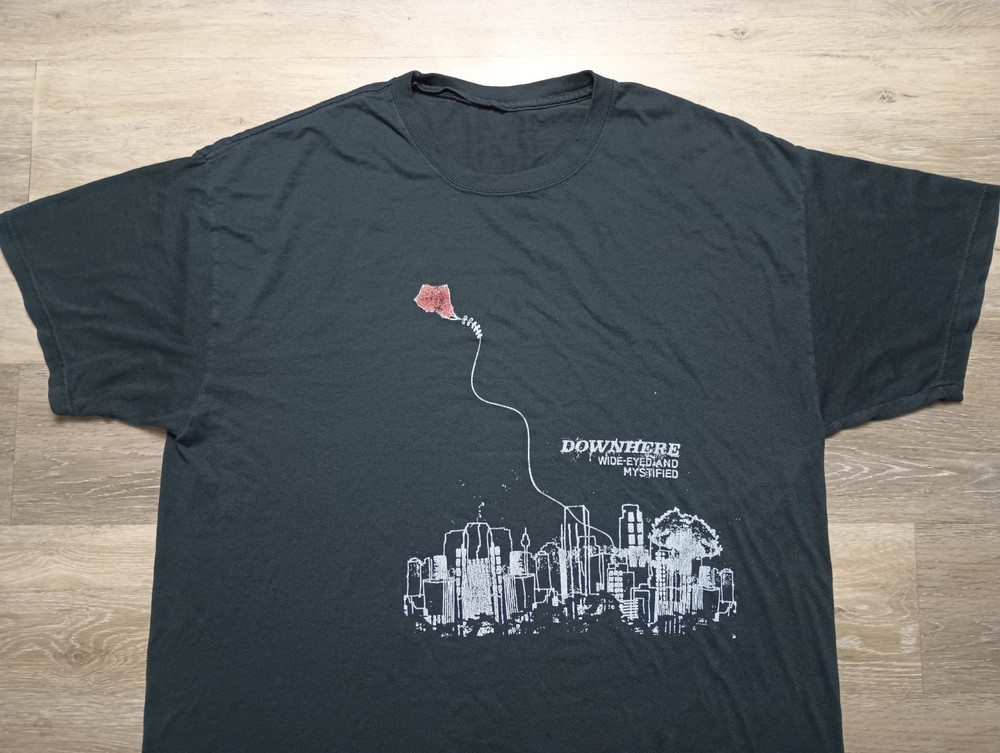 Downhere vtg T Shirt Christian Rock Band black tee sz XL Wide-Eyed and Mystified