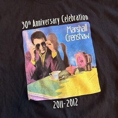 Marshall Crenshaw Band Shirt 30th Anniversary Tour Concert T-Shirt Size M
