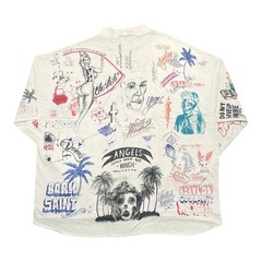 Saint Michael x Readymade Born & Raised Saint Graffiti Long Sleeve Tee Shirt Mul