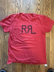 Double RL Ranch Logo T-Shirt ** READ**