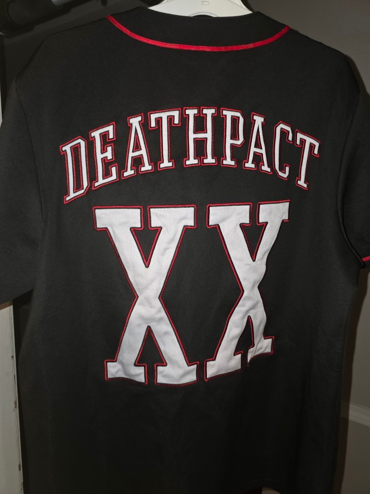 Deathpact – XX Baseball Jersey Small Embroidered EDM Rezz