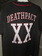 Deathpact – XX Baseball Jersey Small Embroidered EDM Rezz