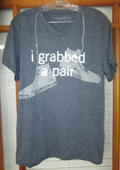 Running T-shirt I Grabbed A Pair Sneakers Finish Line Men’s Large