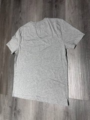 Men’s Scarface Casual Graphic T-Shirt Grey/Red Text Logo Tee – L (Youth)