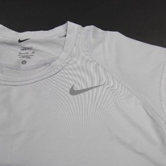Nike Dri-Fit Short Sleeve Shirt Men’s Light Gray New with Tags Multiple Sizes