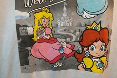 Licensed SUPER MARIO 2020 Ladies XXXL Princess T-Shirt Poly/Cotton 80/20 blend