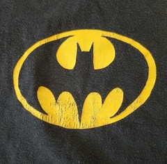 BATMAN Vintage 1988 DC Comics Black T-shirt Size One Size Fits All (Large)