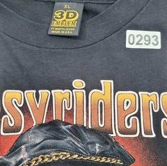VTG Easyriders Rodeo Tour 87 T Shirt 3D Emblem Biker 80s Vintage XL PRISTINE HTF