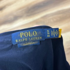 Polo Ralph Lauren T-Shirt Mens XL Big Pony Cotton Classic Fit Navy Blue Preppy