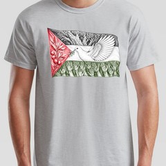 Free Palestine Unisex T Shirt Gaza Solidarity Activism Mens Womens Tee