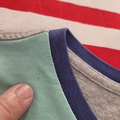 Polo Ralph Lauren T-Shirt Lot of 2 Waldo Stripe Pastel Block -Flaw – Men’s L