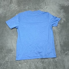 Lands End Mens Classic Fit Short Sleeve Tee Blue M a0106