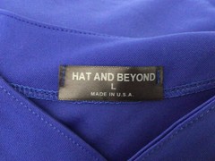 Hat and Beyond Baseball TShirts Size L Button Up Jersey Hipster Hip Hop