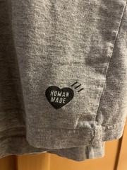 HUMAN MADE Plain Gray Shirts – THREE Size (M) Medium T-shirts – NIGO Streetwear