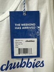 NWT Chubbies 1 T-Shirt And 1 Tank Top Size Small