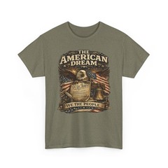 The American Dream Patriotic Eagle USA Flag 4th Of July Freedom T Shirt