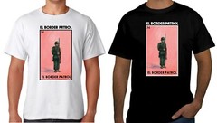El Border Patrol T-Shirt Loteria Raglan Mexican Bingo Tee Hooded Gift for him
