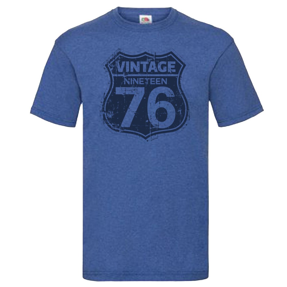 Vintage 1976 Nineteen Seventy Six T-Shirt Birthday Gift