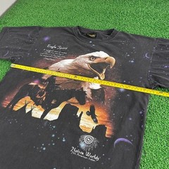 Vintage Native Worlds Crazy Horse Eagle Night Sky All Over Print Tshirt