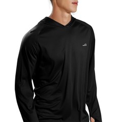 Men’s UPF 50+ UV Sun Protection Hoodie Long Sleeve Rash Guard Hiking Fishing …