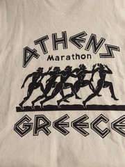 ATHENS Greece MARATHON T Shirt White XL Sports Classic