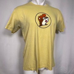 Buc-ee’s Greetings From Florida Yellow Cotton T-Shirt Men’s MEDIUM