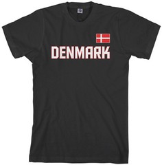 Threadrock Men’s Denmark National Team T-shirt scandinavia
