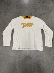 Nautica Vintage Y2K Longsleeve White And Yellow