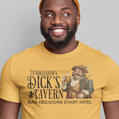 Tumbledown Dick’s Tavern Dive Bar T-Shirt, Drinkers Shirt, Dive Bar Tee