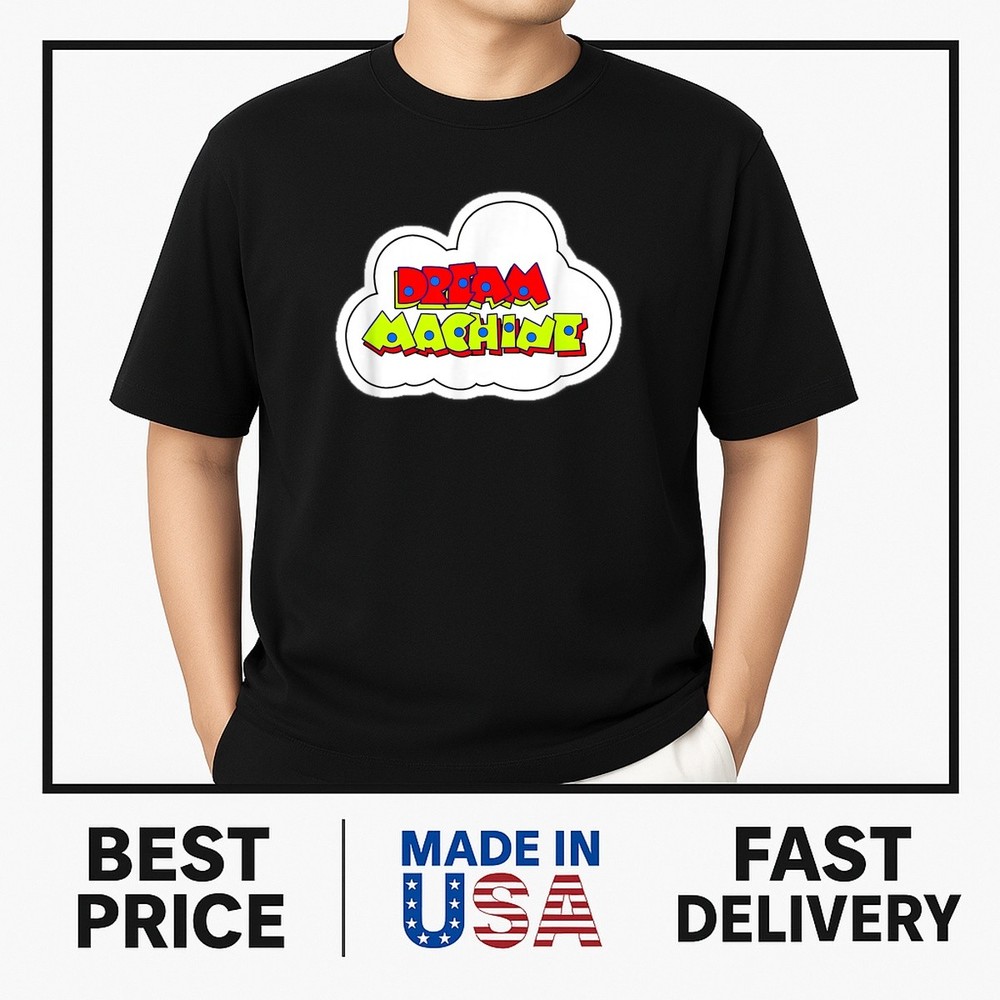 Dream Machine Arcade Vintage Logo T-Shirt NEW T SHIRT 2025!!!!