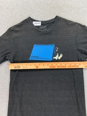 Patagonia Slim Fit Logo Short Sleeve Crew Tee Shirt (Men’s Small) Gray