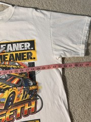 Vintage 2001 Matt Kenseth DeWALT Racing NASCAR T Shirt XL Double Sided M&O Roush