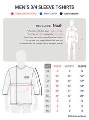 Mens T Shirt Baseball 3/4 Sleeve Crew Neck Sports Outdoor Hipster Jersey Raglan