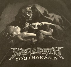 Vintage 90s Megadeth Youthanasia From Box Set 1994 T-Shirt XL