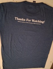 The Late Show With Stephen Colbert Last Show Tee Shirt – Medium