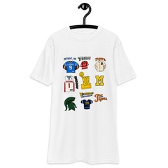 Men’s premium heavyweight Michigan tee