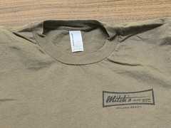 Mitch’s Surf Shop – Solana Beach, California – Olive Green T-Shirt – XS
