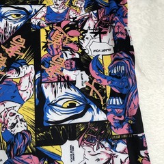 Anime All Over Print T-Shirt Fresh Prints Of Tokyo Drill Clothing Co -Size Large